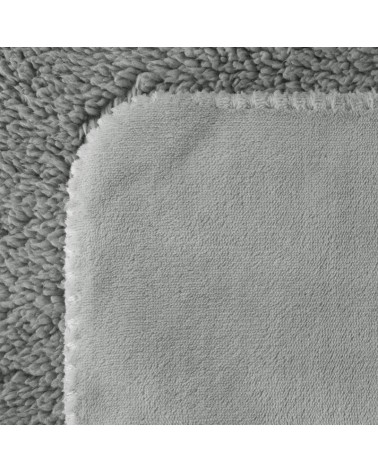 Koc sherpa baranek 200x220 Tedy srebrny Eurofirany