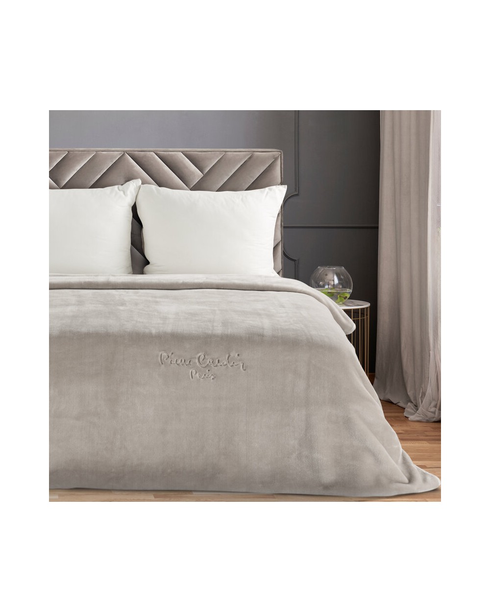 Koc akrylowy Pierre Cardin 220x240 Clara 1 beżowy Eurofirany