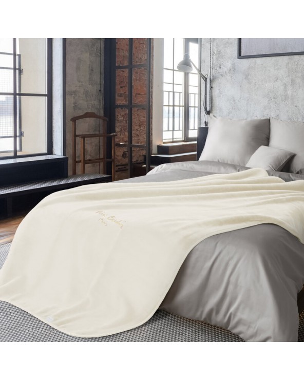 Koc akrylowy Pierre Cardin 160x220 Clara 1 kremowy Eurofirany