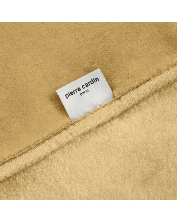 Koc akrylowy Pierre Cardin 220x240 Clara 1 miodowy Eurofirany