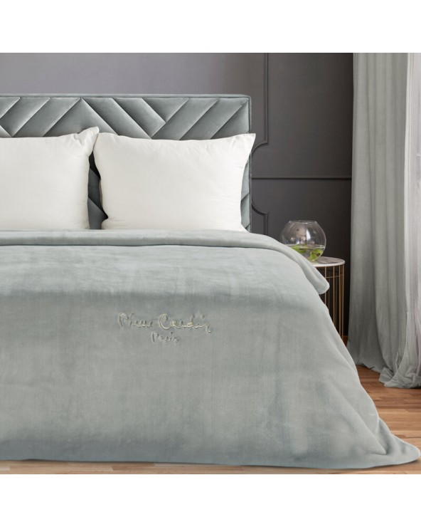 Koc akrylowy Pierre Cardin 160x220 Clara 1 srebrny Eurofirany