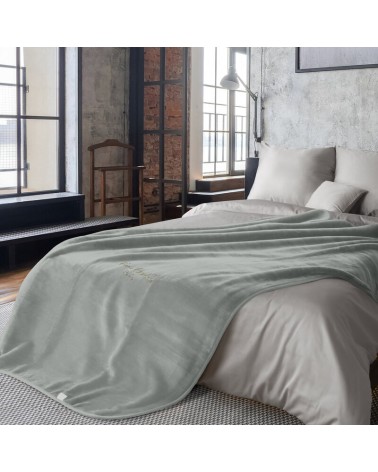 Koc akrylowy Pierre Cardin 220x240 Clara 1 srebrny Eurofirany