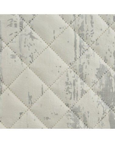 Narzuta velvet 220x240 Blink 3 biała/srebrna Eurofirany