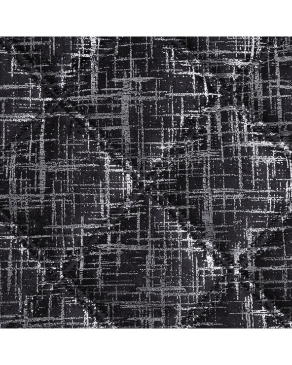 Narzuta velvet 200x220 Blink 6 czarna Eurofirany