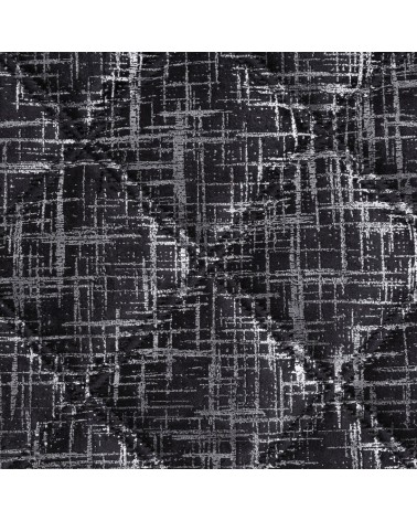 Narzuta velvet 200x220 Blink 6 czarna Eurofirany