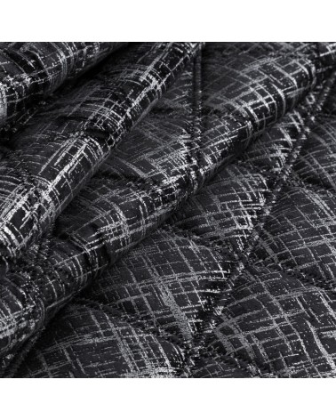 Narzuta velvet 200x220 Blink 6 czarna Eurofirany