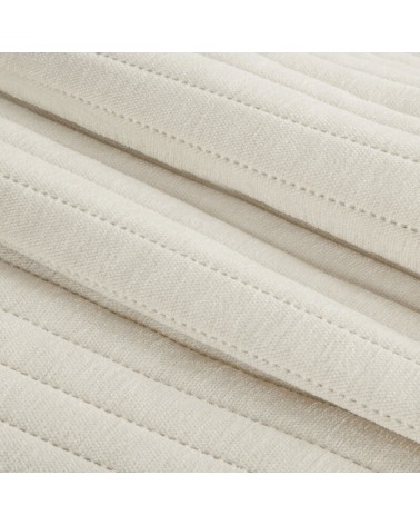Narzuta velvet 220x240 Glori kremowa Eurofirany