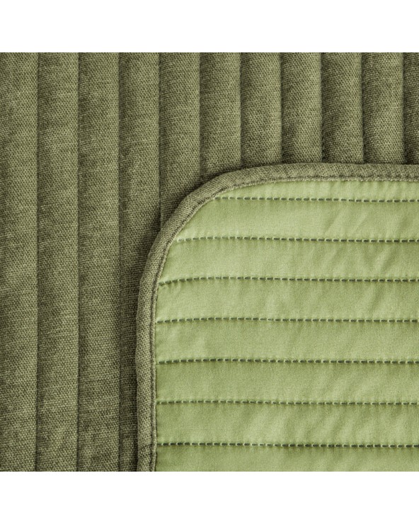 Narzuta velvet 170x210 Glori oliwkowa Eurofirany