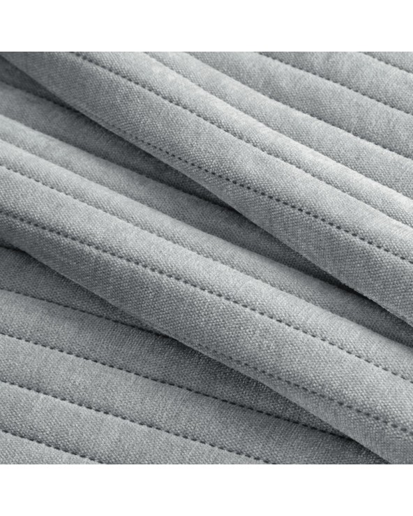 Narzuta velvet 170x210 Glori srebrna Eurofirany