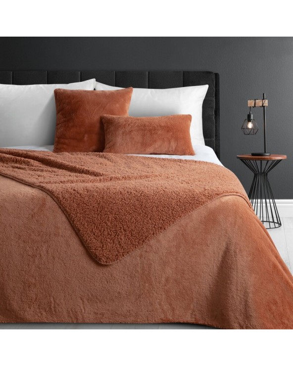 Narzuta pluszowa sherpa 170x210 Nina mocha Eurofirany