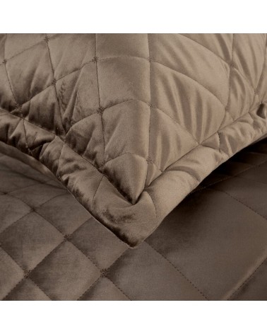 Narzuta velvet 200x220 Ria 6 brązowa Eurofirany