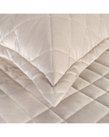 Narzuta velvet 170x210 Ria 6 kremowa Eurofirany