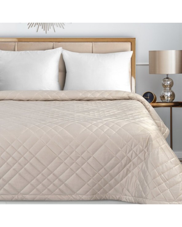 Narzuta velvet 220x240 Ria 6 kremowa Eurofirany