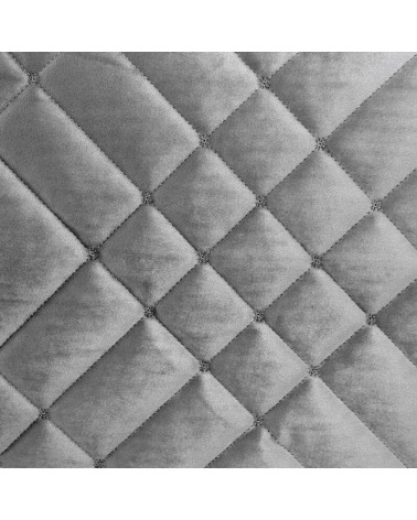 Narzuta velvet 220x240 Ria 6 srebrna Eurofirany