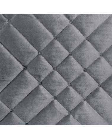 Narzuta velvet 200x220 Ria 6 stalowa Eurofirany