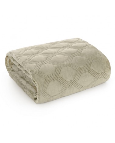 Narzuta velvet 200x220 Sofia 5 beżowa Eurofirany