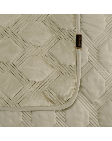 Narzuta velvet 200x220 Sofia 5 beżowa Eurofirany