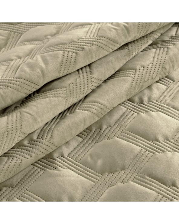 Narzuta velvet 200x220 Sofia 5 beżowa Eurofirany