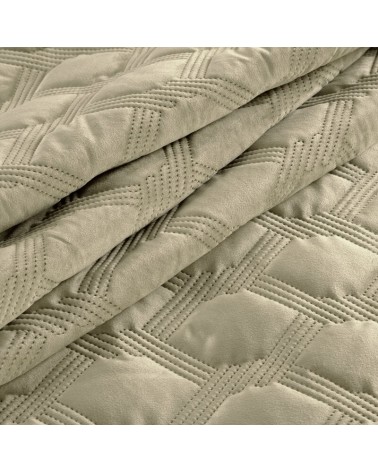 Narzuta velvet 200x220 Sofia 5 beżowa Eurofirany
