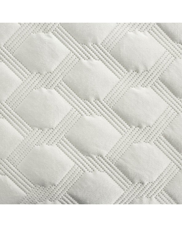 Narzuta velvet 200x220 Sofia 5 kremowa Eurofirany