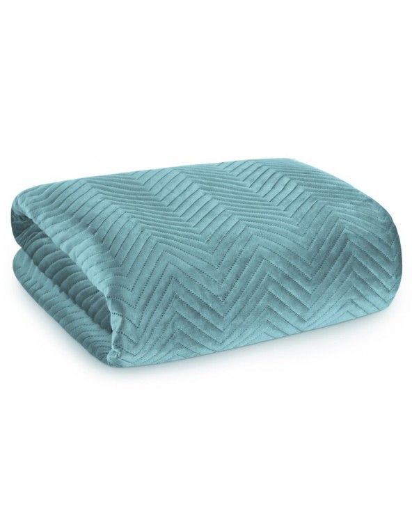 Narzuta velvet 170x210 Sofia 5 miętowa Eurofirany