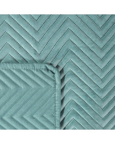 Narzuta velvet 170x210 Sofia 5 miętowa Eurofirany