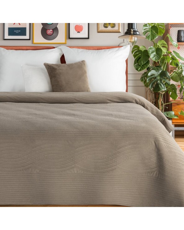 Narzuta velvet 170x210 Velvet 2 beżowa Eurofirany