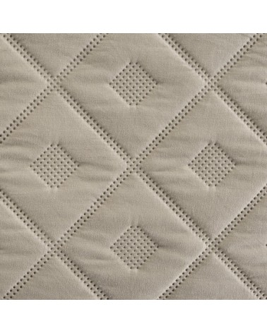 Narzuta mirkofibra 200x220 Alara 6 ciemnobeżowa Eurofirany