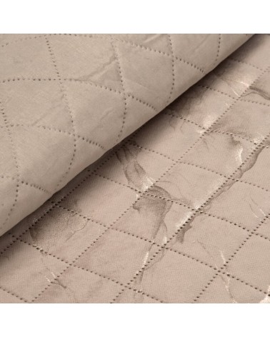 Narzuta velvet 170x210 Luiz 6 beżowa/złota Eurofirany