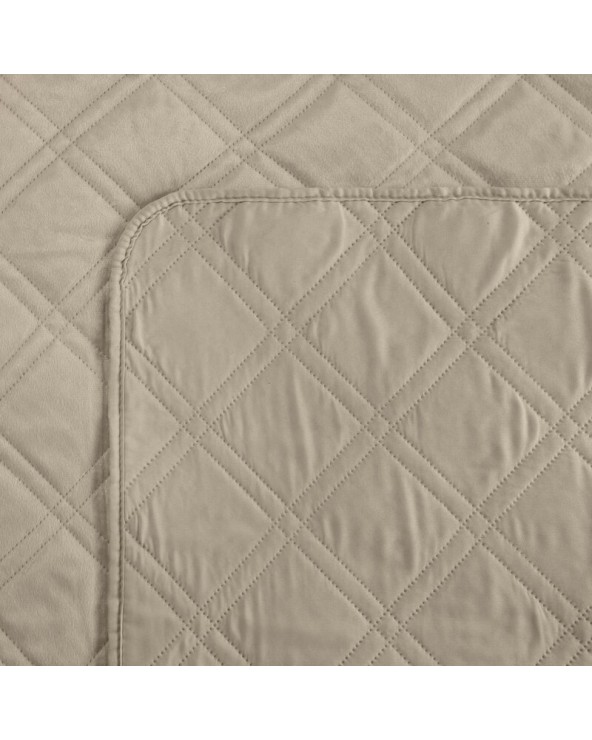 Narzuta velvet 200x220 Luiz 8 beżowa Eurofirany