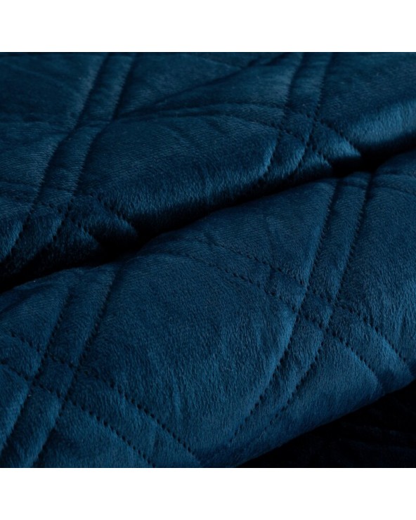 Narzuta velvet 200x220 Luiz 8 granatowa Eurofirany