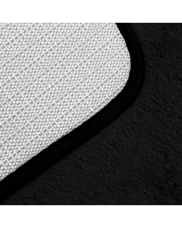 Dywanik futrzany 50x70 Nina czarny Eurofirany