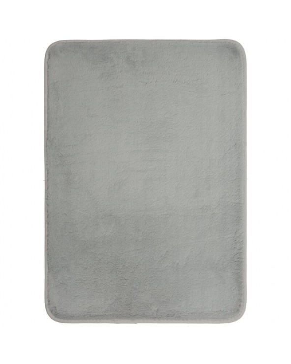 Dywanik futrzany 50x70 Nina srebrny Eurofirany