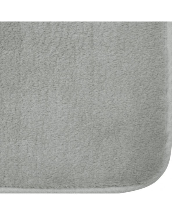 Dywanik futrzany 50x70 Nina srebrny Eurofirany