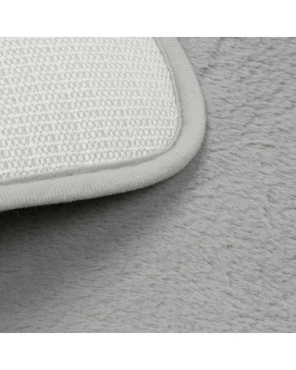 Dywanik futrzany 50x70 Nina srebrny Eurofirany