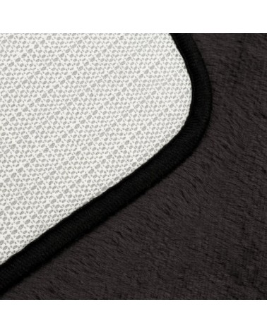 Dywanik futrzany 50x70 Nina stalowy Eurofirany