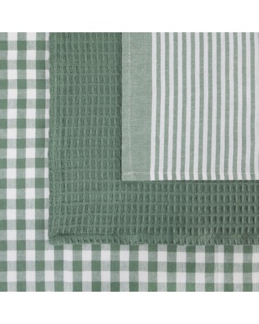 Komplet ściereczek kuchennych 50x70 x3 szt Lucy zielony Eurofirany