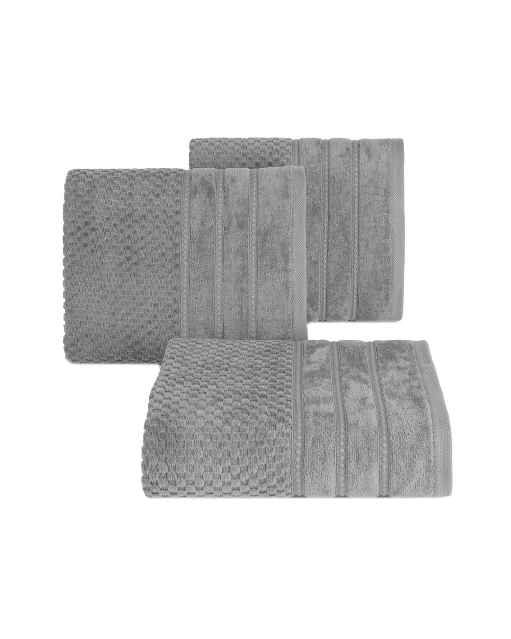 Ręcznik bawełna 70x140 Adore srebrny Eurofirany