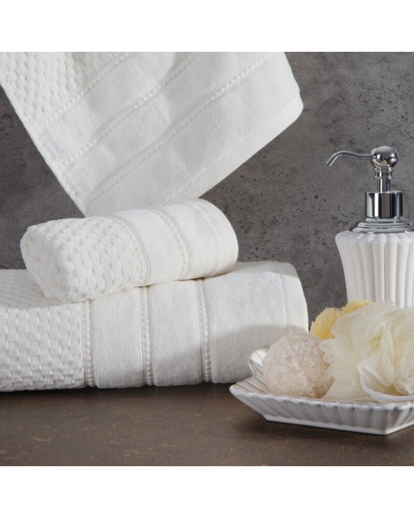 Ręcznik bawełna 70x140 Adore srebrny Eurofirany