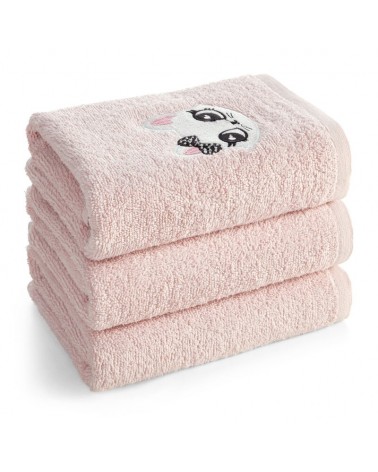 Ręcznik bawełna 70x140 Baby 72 różowy Eurofirany