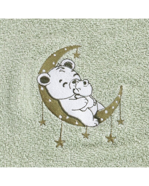 Okrycie kąpielowe bawełniane 100x100 Baby 74 miętowe Eurofirany