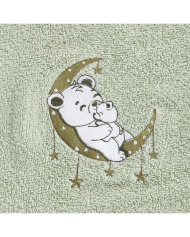 Okrycie kąpielowe bawełniane 100x100 Baby 74 miętowe Eurofirany