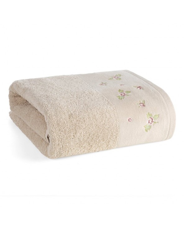 Ręcznik bawełna 70x140 Dalia beżowy Eurofirany
