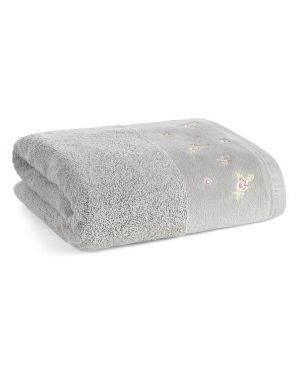 Ręcznik bawełna 70x140 Dalia stalowy Eurofirany