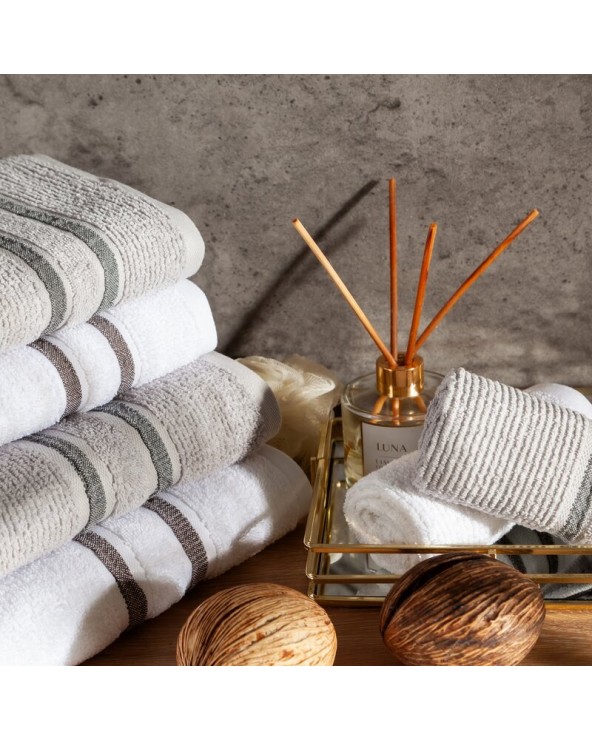 Ręcznik bawełna 70x140 Dina stalowy Eurofirany Ręcznik bawełna 70x140 Dina stalowy Eurofirany