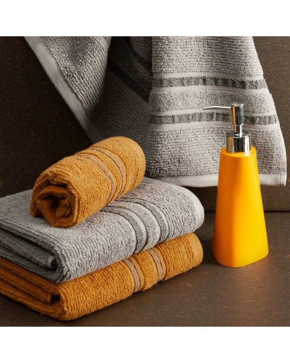 Ręcznik bawełna 30x50 Dina musztardowy Eurofirany Ręcznik bawełna 30x50 Dina musztardowy Eurofirany