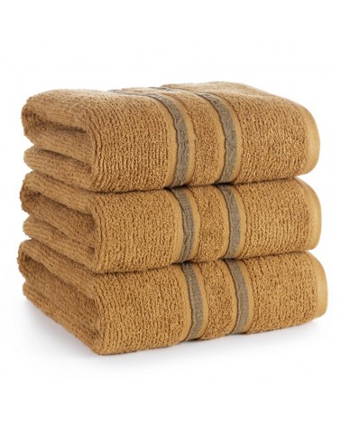 Ręcznik bawełna 50x90 Dina musztardowy Eurofirany