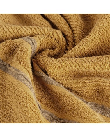 Ręcznik bawełna 50x90 Dina musztardowy Eurofirany