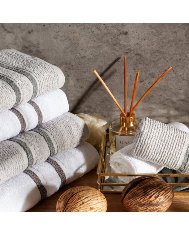 Ręcznik bawełna 70x140 Dina musztardowy Eurofirany