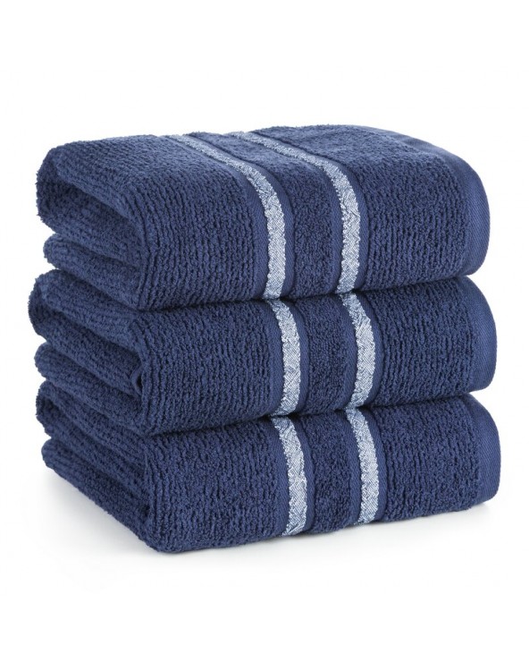 Ręcznik bawełna 50x90 Dina granatowy Eurofirany